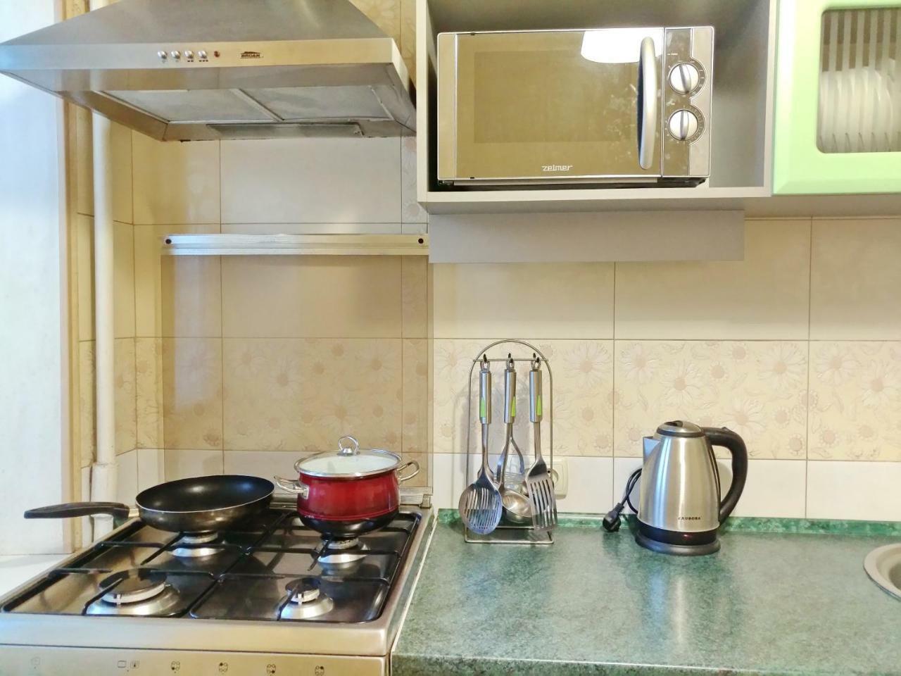 1-Комнатная Квартира С Кухней Люкс На Пр. А. Поля, 62 دنيبروبيتروفسك المظهر الخارجي الصورة
